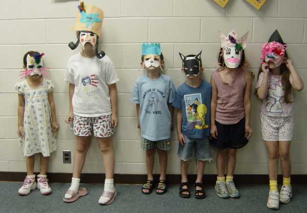 Kids With Masks