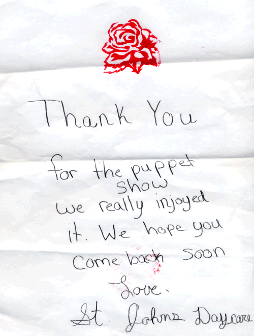 Letter from St John's School